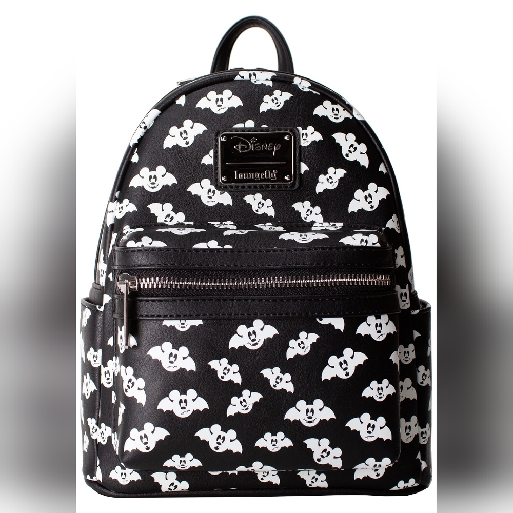 Disney Totally Batty Mickey Bat AOP Mini Backpack